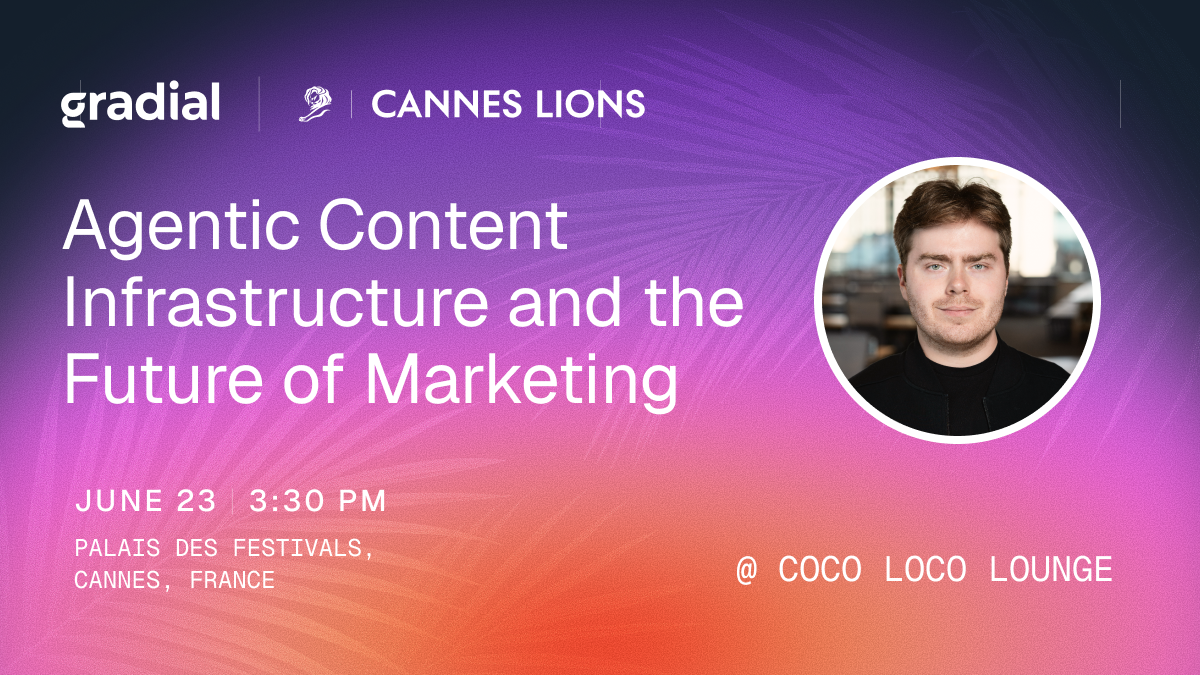 Doug's speaking session at The Oasis during Cannes Lions