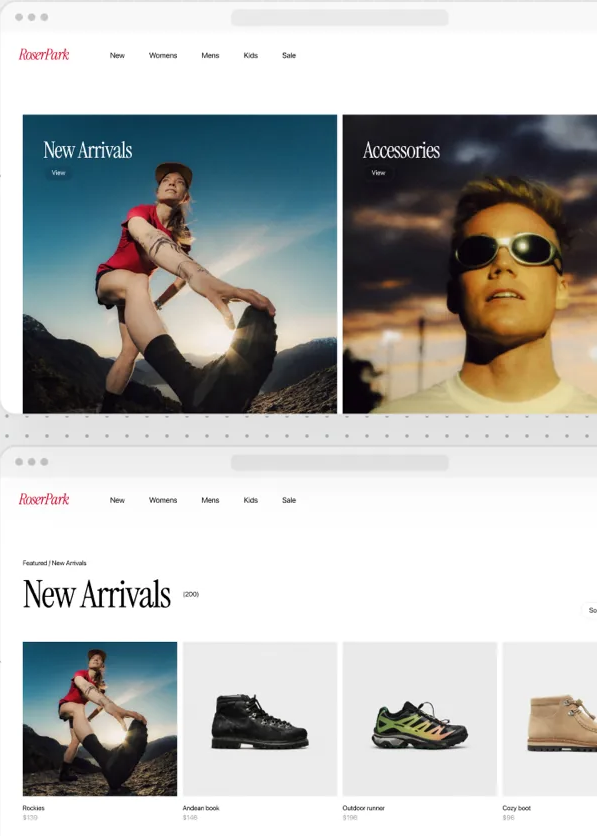 Campaign creative adapted across approved web placements