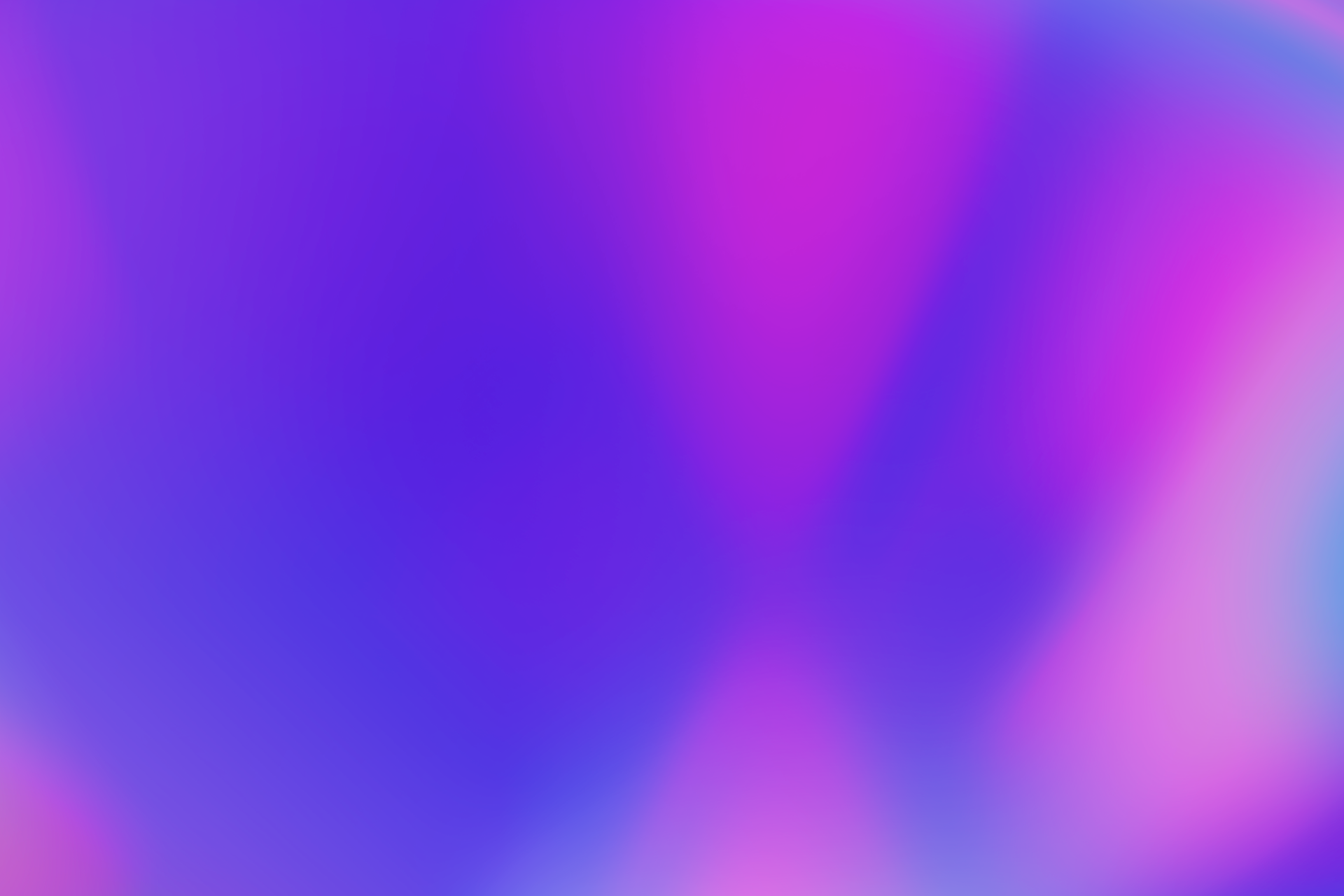 Purple, pink, and blue holographic gradient