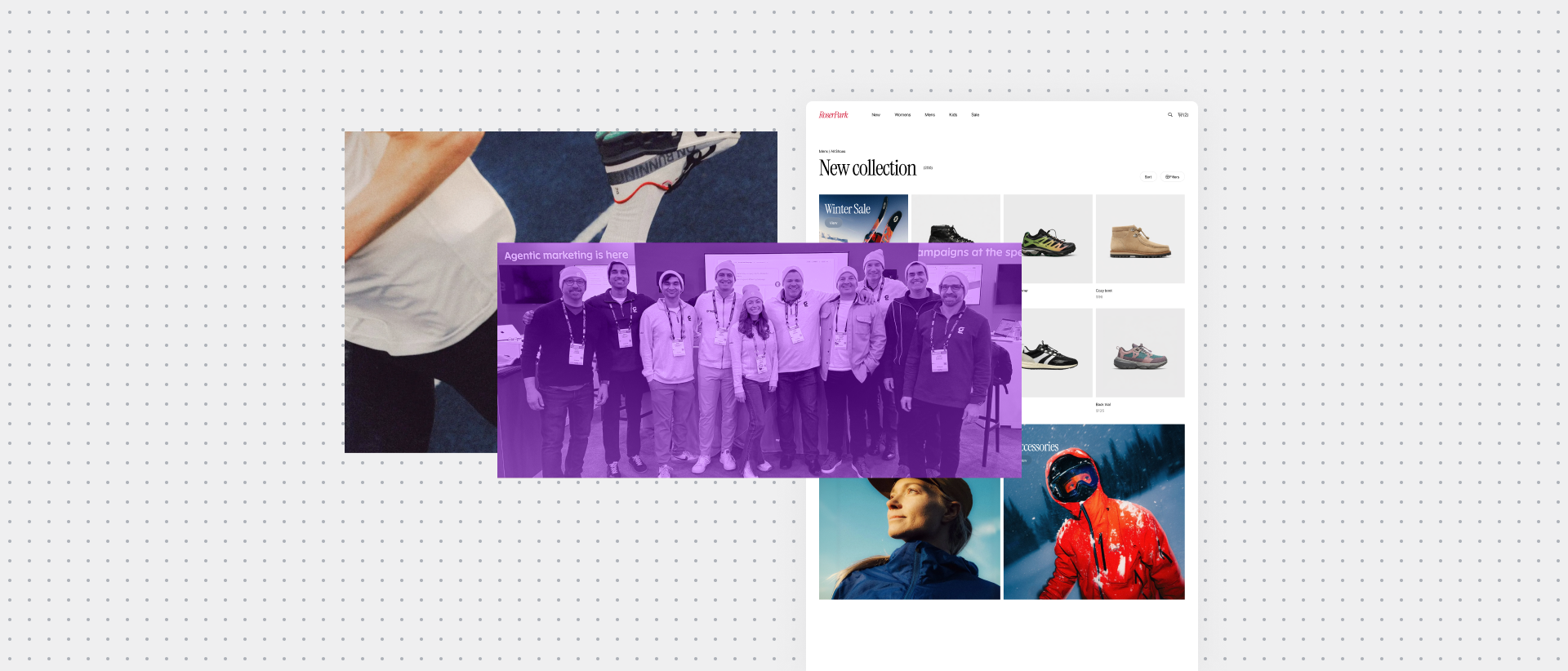 Gradial team and retail content examples at NRF 2026