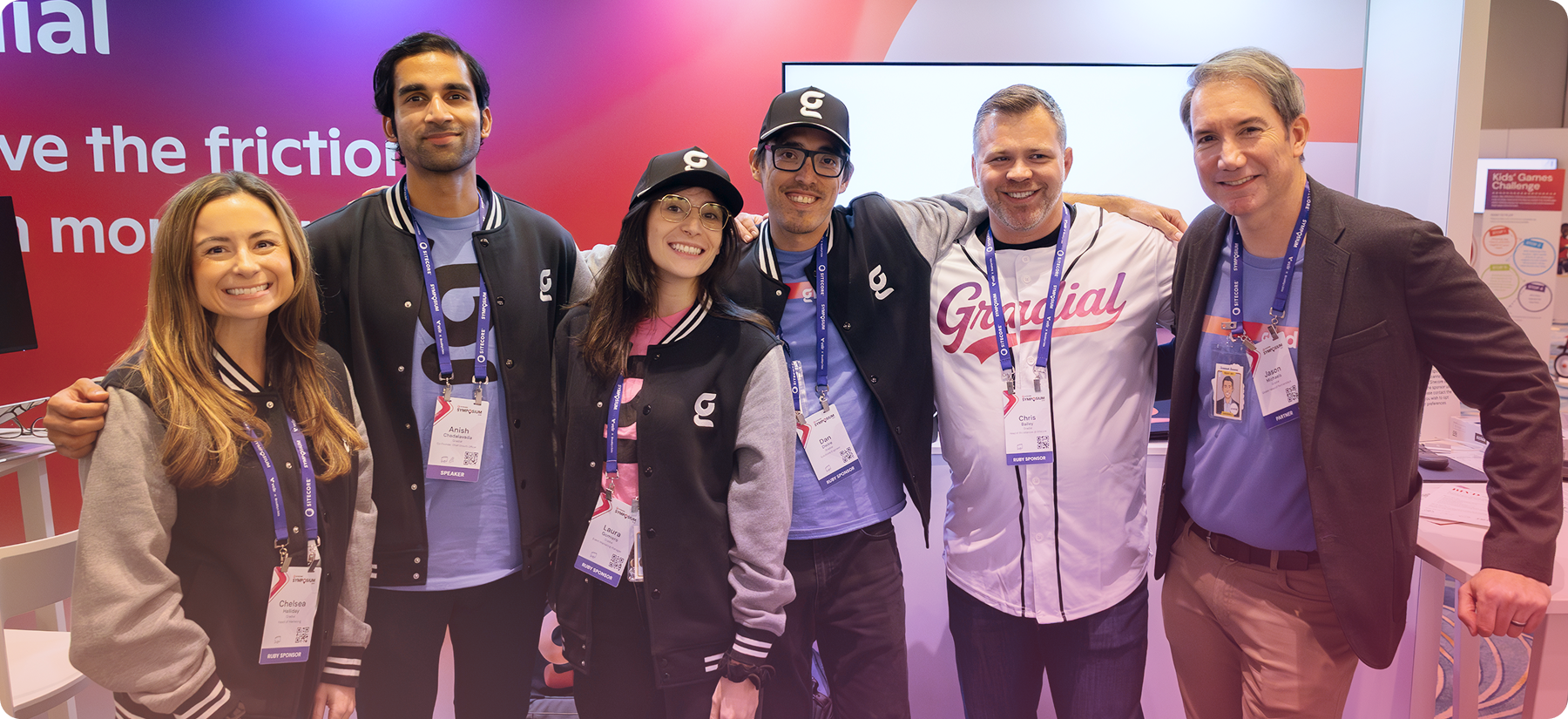 Gradial team at Sitecore Symposium 2025 booth