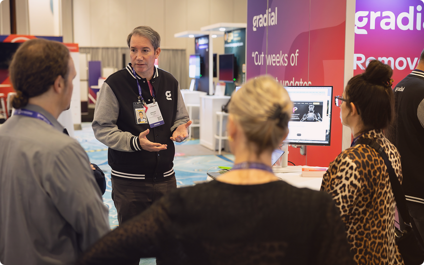 Gradial team demo at Sitecore Symposium 2025
