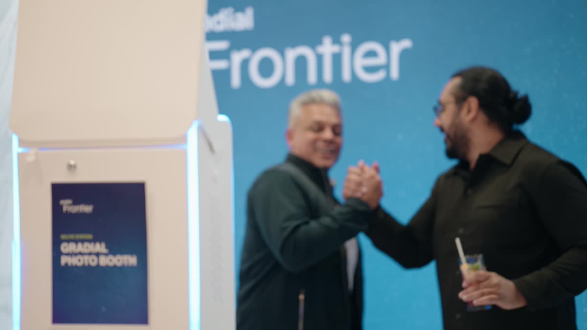Gradial Frontier guests greeting each other