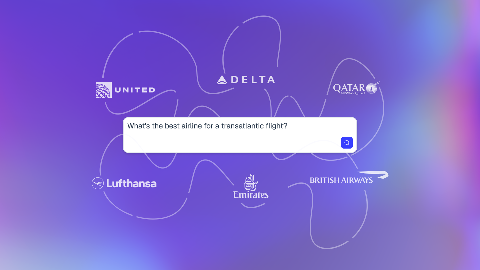 Airline AI search visibility study header image