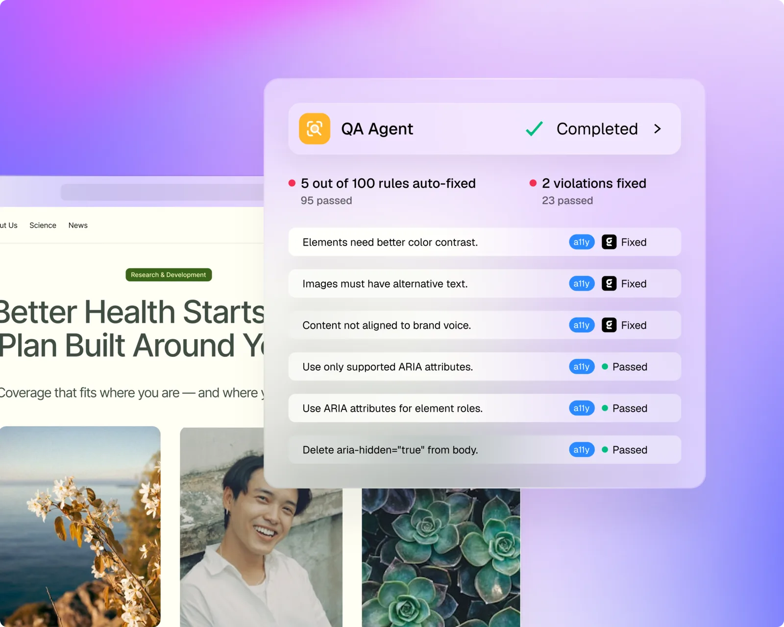 Governed healthcare execution